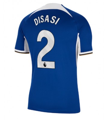 Chelsea Axel Disasi #2 Primera Equipación 2023-24 Manga Corta